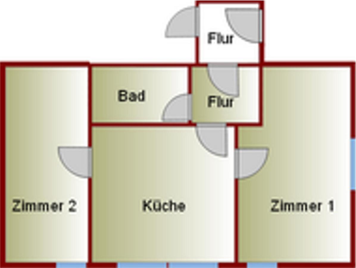 Apartmán Hundemuede In Drážďany Exteriér fotografie